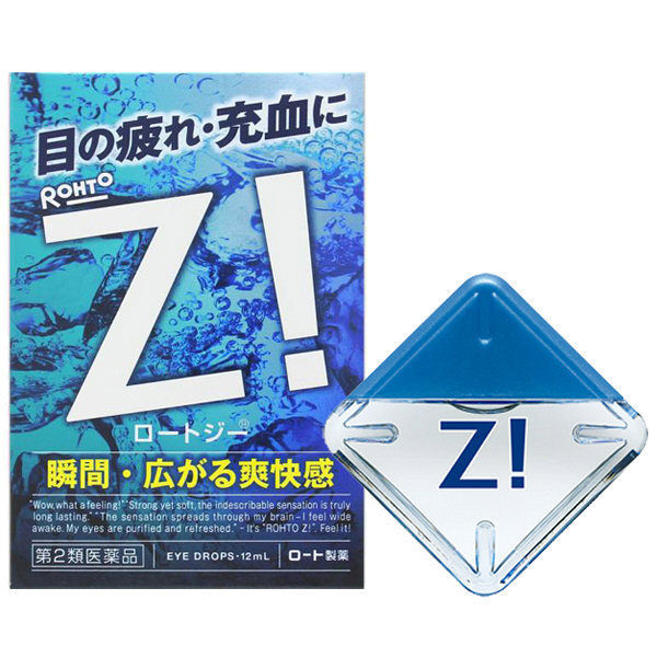 Rohto Z! японські краплі для очей 12ml Rohto Z! японські краплі для очей 12ml