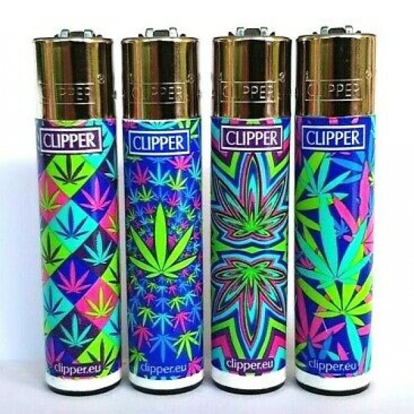 Зажигалка Clipper Leaves Colors