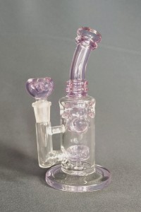 Purple Cheese Mini Bong 20см