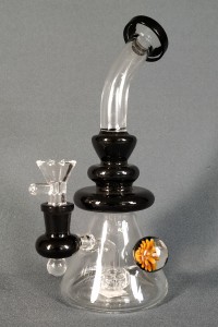 Бонг Recycler Black Flower Бонг Recycler Black Flower