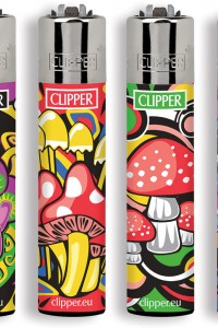 Зажигалка Clipper Mushrooms Зажигалка Clipper Mushrooms