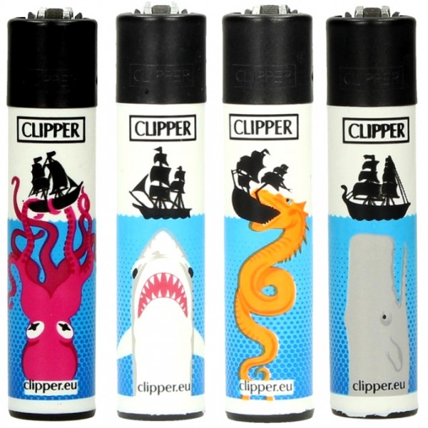 Зажигалка Clipper Sea Monsters