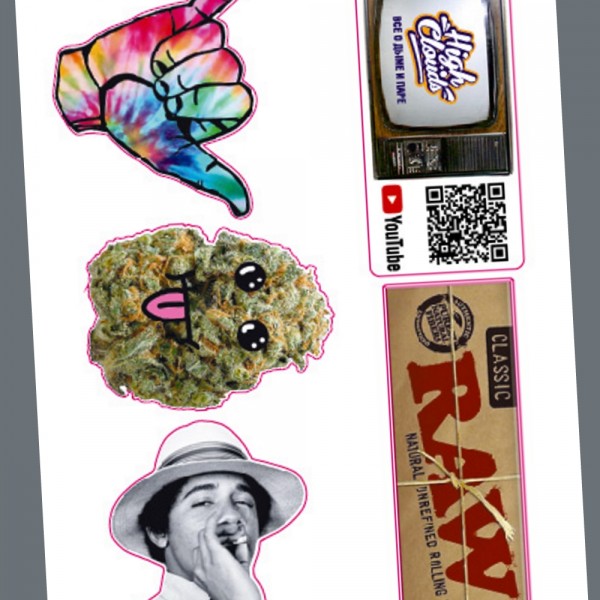 Набор наклеек High Clouds 3