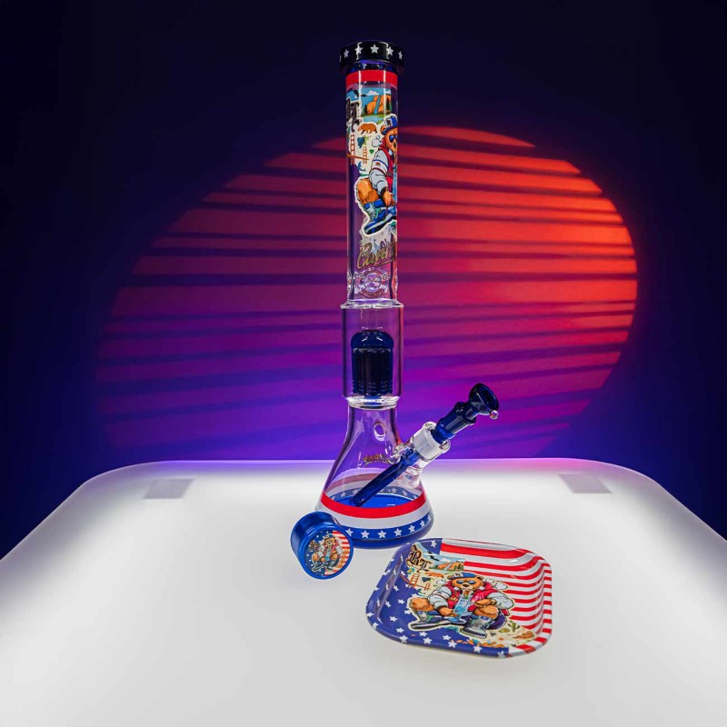 Black Leaf CANNIFORNIA Box Bong Set Black Leaf CANNIFORNIA Box Bong Set