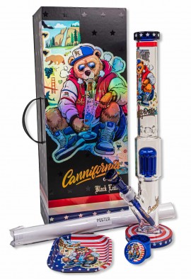 Black Leaf CANNIFORNIA Boxed Bong Set