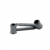 Металлическая трубка Classic Black 10см