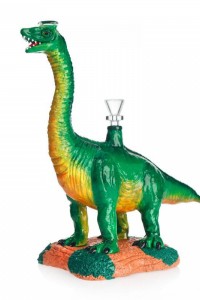 Стеклянный бонг Dino Diplodocus 25см