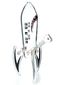 Spaceship Rocket Bong 29cm