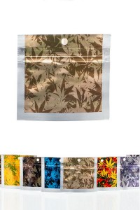 Пакет Smell Proof "Camo" 90x80мм - запахонепроницаемый влагонепроницаемый, многослойный алюминизированный пакет.