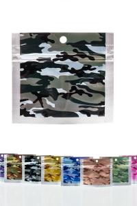 Smell Proof "Camo" 90x80мм - запахонепроницаемый влагонепроницаемый, многослойный алюминизированный пакет.