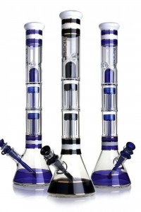 Ice Bong Phoenix High Double 45 см