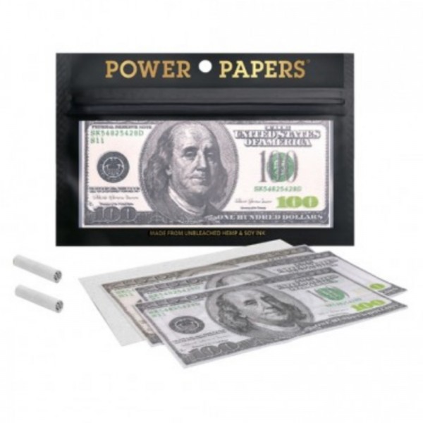 Бумага для самокруток Dollar Papers King Size + Tips Hemp