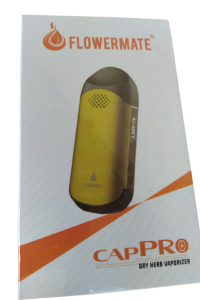 Flowermate Cap Pro Vaporizer Gold Flowermate Cap Pro Vaporizer Gold