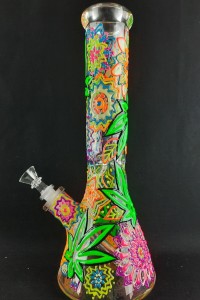 Айс Бонг Hand-Drawn Psychedelic 9wt