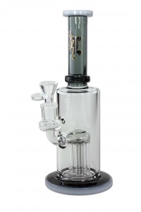 Black Leaf Bong Elegant grey Black Leaf Bong Elegant grey