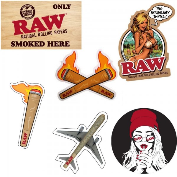 Наклейки RAW Stickers Pack | Большой Набор