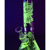 Бонг 'BL' 'Spider Net' Flask Bong Ice Glow 36cm Бонг 'BL' 'Spider Net' Flask Bong Ice Glow 36cm