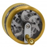Гриндер GG Amsterdam |  4part - Ø:63mm - crank and window - Golden