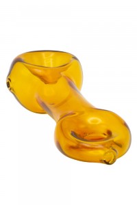 Amsterdam | Umber Glass pipe - 12,5cm