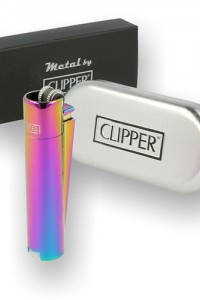 Зажигалка Metal by Clipper Oil Rainbow