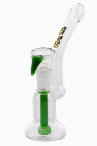 Thug Life | One hit Bubbler Green | 18cm - Ø:15mm - SG:14.5mm