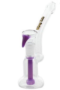 Thug Life | One hit Bubbler Purple - H:18cm - Ø:15mm - SG:14.5