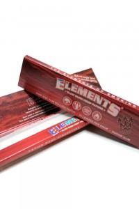 Red King size slim (110х44мм) rolling papers 33шт