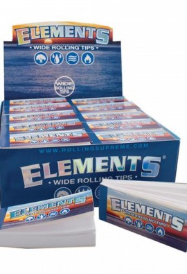  Elements Wide Perforated Tips Filters 50шт