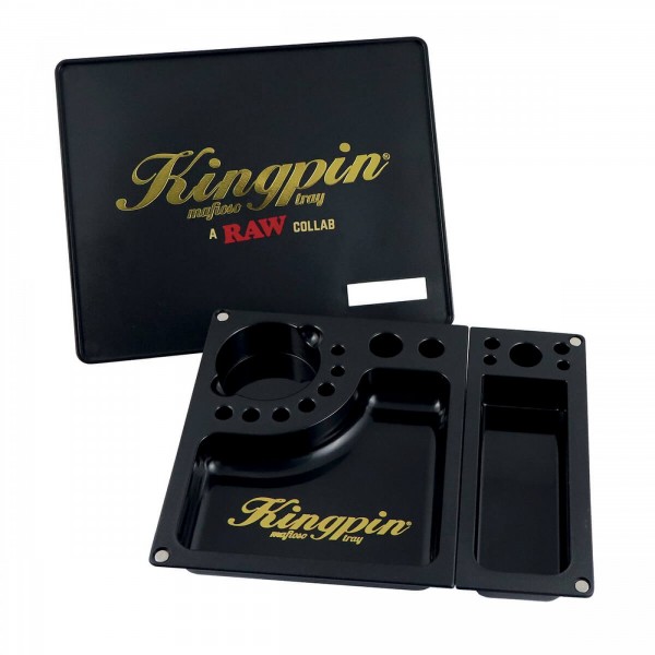 Поднос Kingpin Mafioso Plastic Rolling Tray 260x210мм