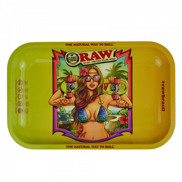 піднос Raw Metal Rolling Tray Small (275x175мм) Brazil 2