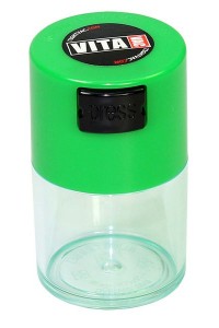 Вакуумный контейнер VitaVac CLEAR with GREEN CAP (0.06 L)