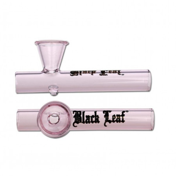 Трубка 'Black Leaf' Shotgun Pink 10cm