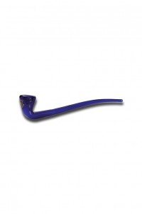 Трубка "Black Leaf" Gandalf  medium blue