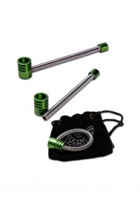 "Twister" Spring Pipe S green "Twister" Spring Pipe S green
