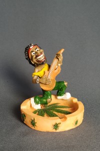 Пепельница керамика Reggae Star