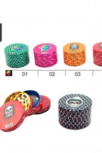 Grinder D&K Rastafarian skull 60mm