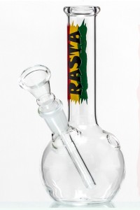 Бонг Rasta Flag | 16cm O:24mm Бонг Rasta Flag | 16cm O:24mm