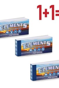 Elements Wide Perforated Tips Filters 50шт 1+1=3 Elements Wide Perforated Tips Filters 50шт 1+1=3