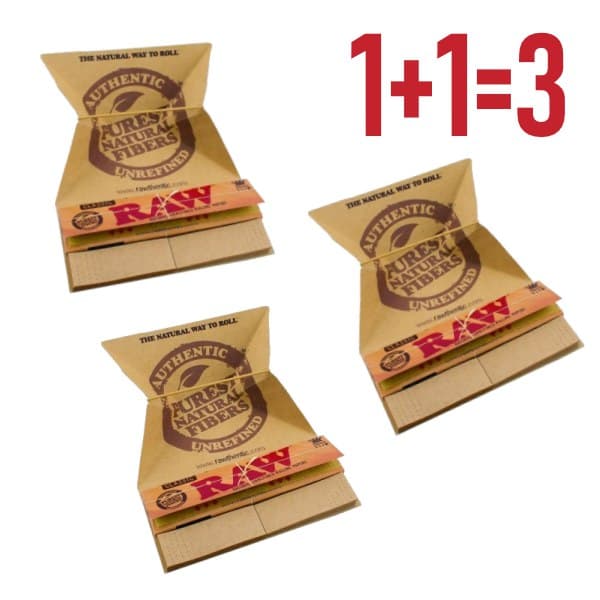 RAW Artesano KS Slim papaers + tips 1+1=3