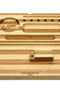 RAW Backflip Bamboo Rolling Tray with Magnet