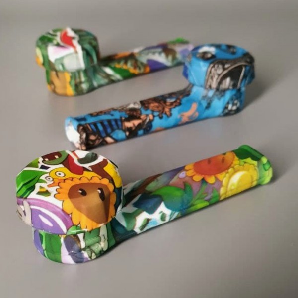 Силиконовая Трубка Graffiti Peace Maker 9cm