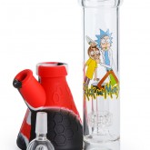 Ice Bong  | Hybrid Rick-N-Morty  | 25см 5wt