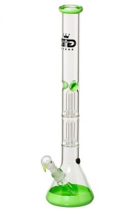 Айс Бонг Grace Glass | Big Baked Beaker Green