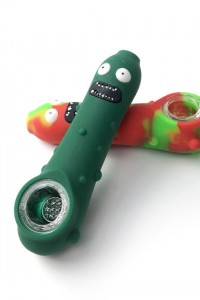 Силиконовая Трубка Pickle Rick 12см