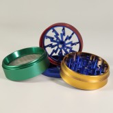 Гриндер Grace Glass | Lightning Rasta- 4part-Ø:63mm Гриндер Grace Glass | Lightning Rasta- 4part-Ø:63mm