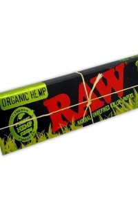 Папір для самокруток RAW Black Organic King Size Hemp