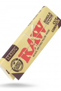 RAW Organic SW Cut Corners Hemp | Single Wide