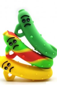 Pickle Rick Silicone Spoon Pipe 11cm