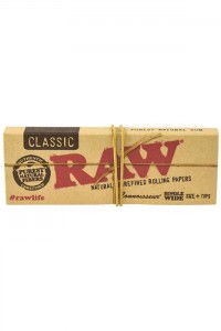 RAW connoisseur single wide + tips