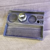 Gaz wooden Rolling Travel Tray